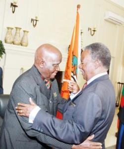 President Sata with President Kenneth Kaunda
