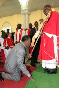 President Sata in Church