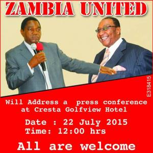 Weeks after this article was published in the daily nation, it appears that GBM might become UPND Vice-President at tomorrow, Wednesday July 22 conference.